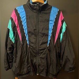 Vintage 80’s Colorful Windbreaker